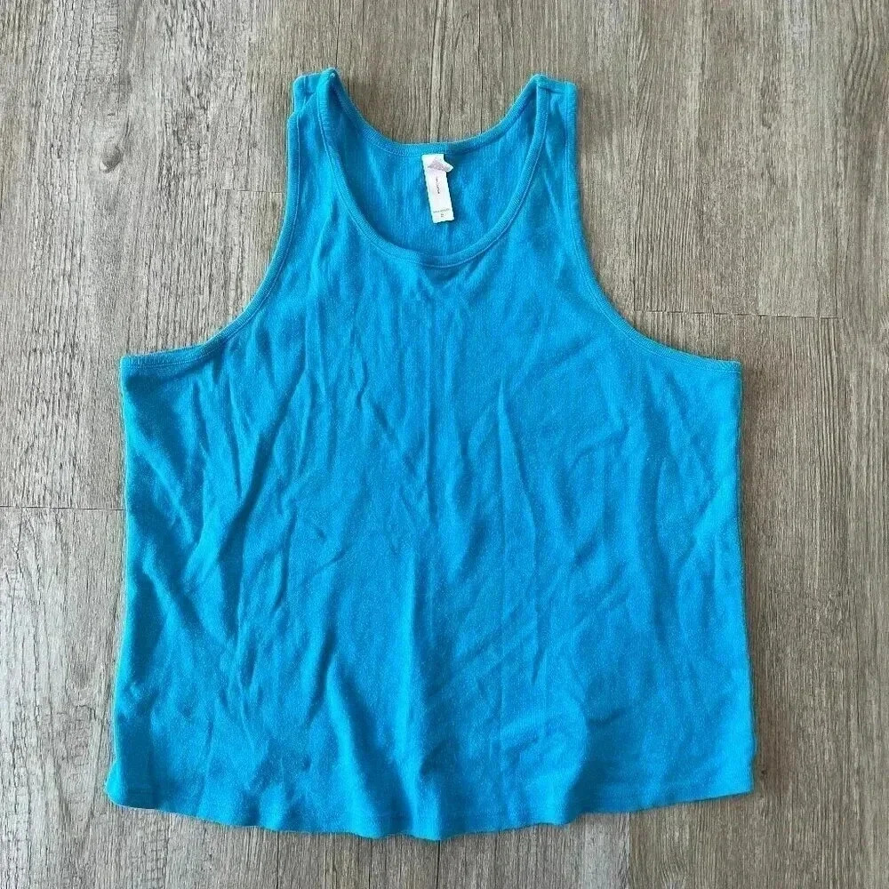 Womens Victoria's Secret Blue Tank Top - S